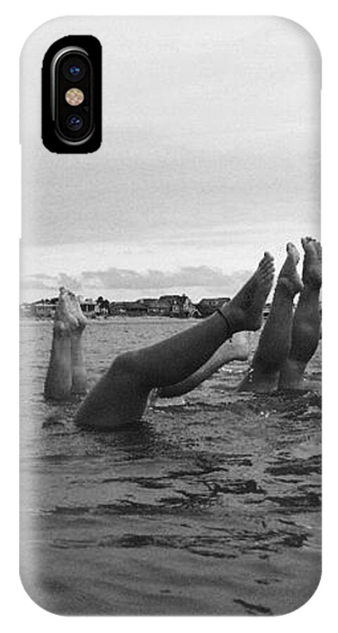 Upside Down Swimmers in the Sea - Phone Case