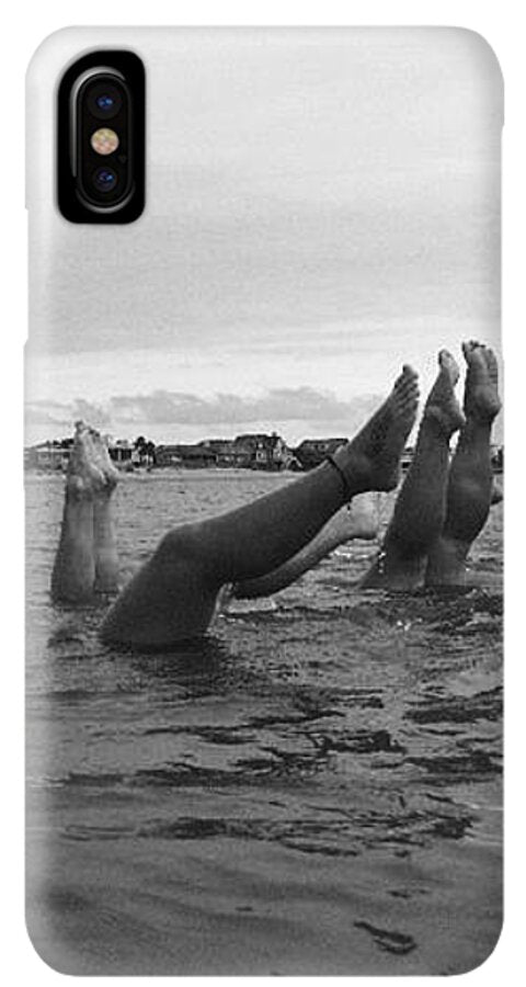 Upside Down Swimmers in the Sea - Phone Case