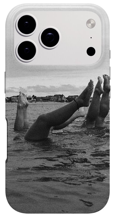 Upside Down Swimmers in the Sea - Phone Case