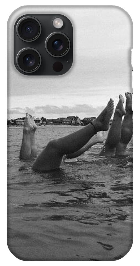 Upside Down Swimmers in the Sea - Phone Case