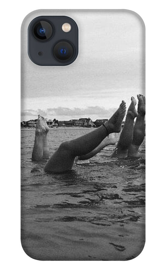 Upside Down Swimmers in the Sea - Phone Case