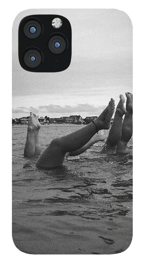 Upside Down Swimmers in the Sea - Phone Case