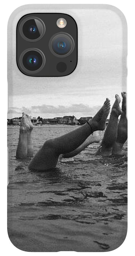 Upside Down Swimmers in the Sea - Phone Case