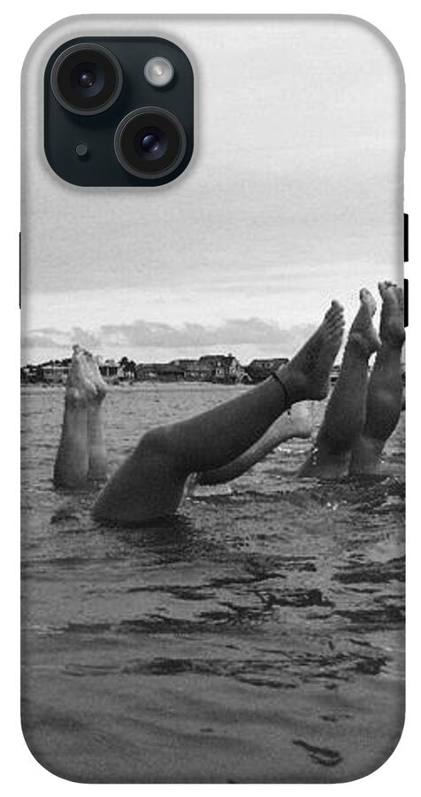 Upside Down Swimmers in the Sea - Phone Case