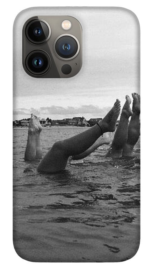 Upside Down Swimmers in the Sea - Phone Case